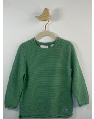 Suéter de trico verde | 2-3 anos
