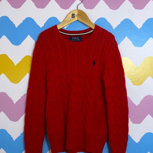 Suéter vermelho 8 anos