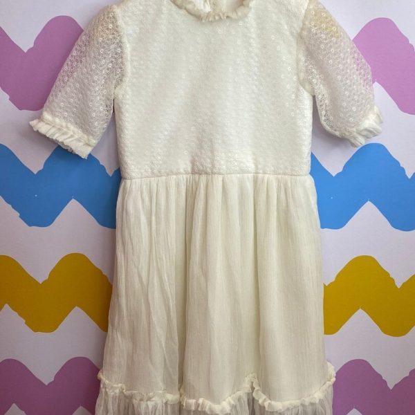 Vestido de festa Off white