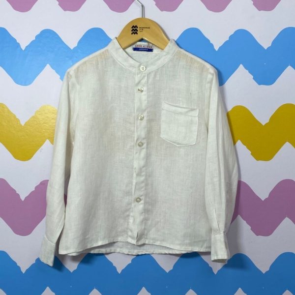 Camisa linho branca
