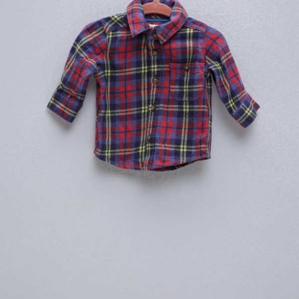 Camisa xadrez colorida