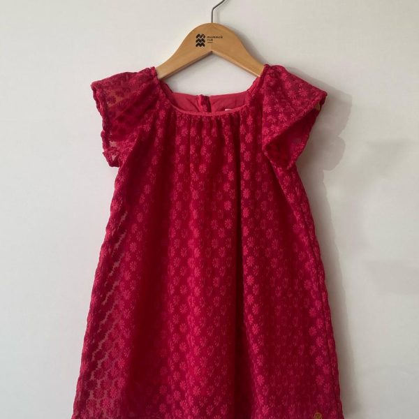Vestido rosa 2 anos