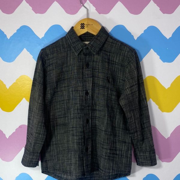 Camisa manga longa preta