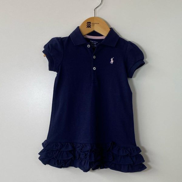 Vestido azul marinho