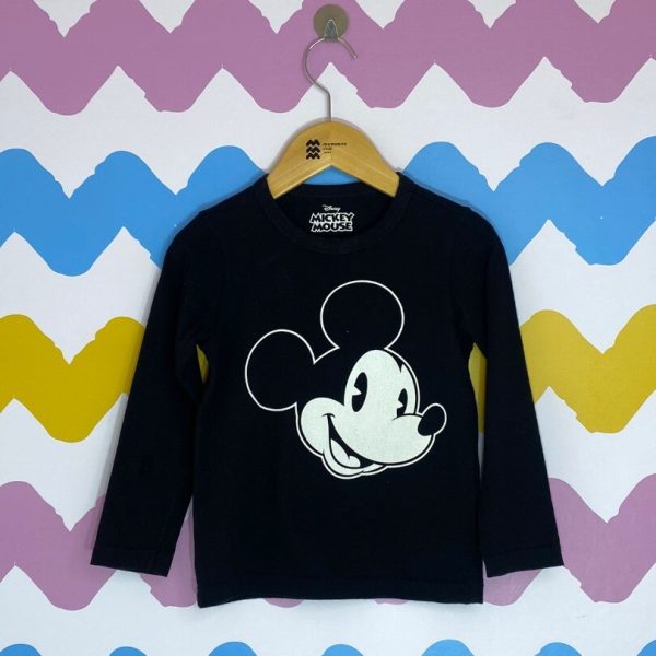 Camiseta manga longa preta