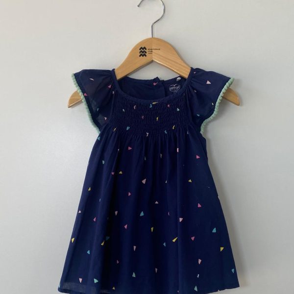 Vestido casinha de abelha 3-6 meses
