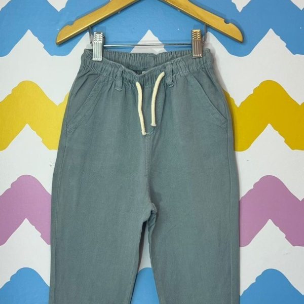 Calça de linho azul | Zara | 18-24 meses